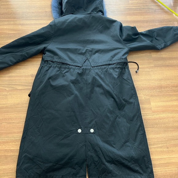 Rabbit fur Parka with a great hood. Gently loved sold as is ~, - Picture 6 of 16